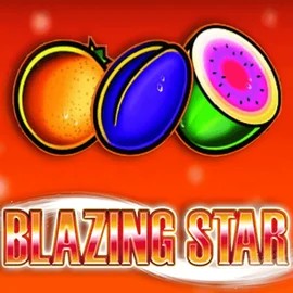 Blazing Star online game logo by Merkur Gaming on betpandacasino-nl.com