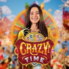 Crazy Time game by Evolution – logo hosted on BetPanda Casino